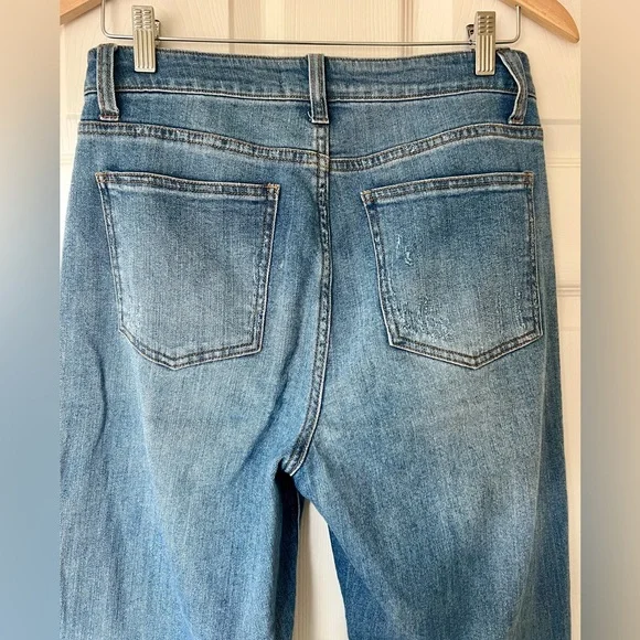 Harper Heritage High Rise Straight Cropped Jean - Picture 4 of 7